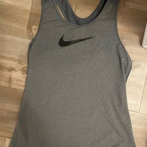 Nike Dry Fit Grey Tank Size Small